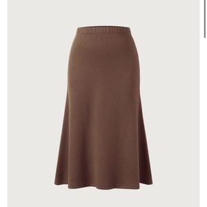 OGL Cashsoft Flare Midi Skirt